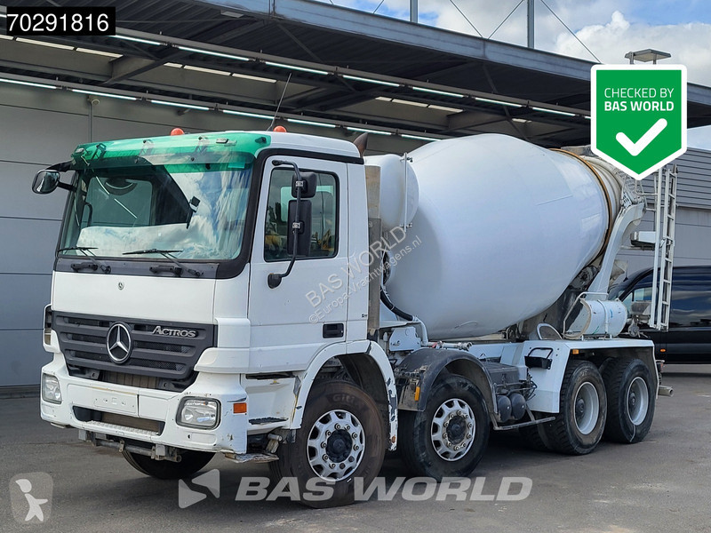 Camion Mercedes 3236 8X4 9M3 Stetter Mixer...