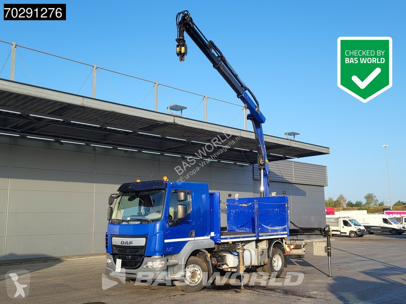 Camión DAF 260 4X2 HIAB 111 B-2 Hiduo Crane...