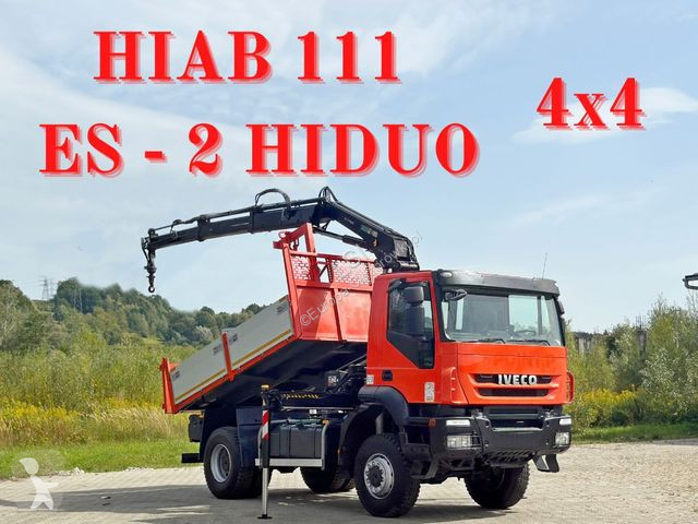 Camión Iveco TRAKKER 190T36 * HIAB 111 ES-2...