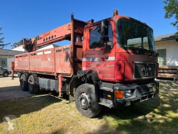 Camion grue ridelles MAN
