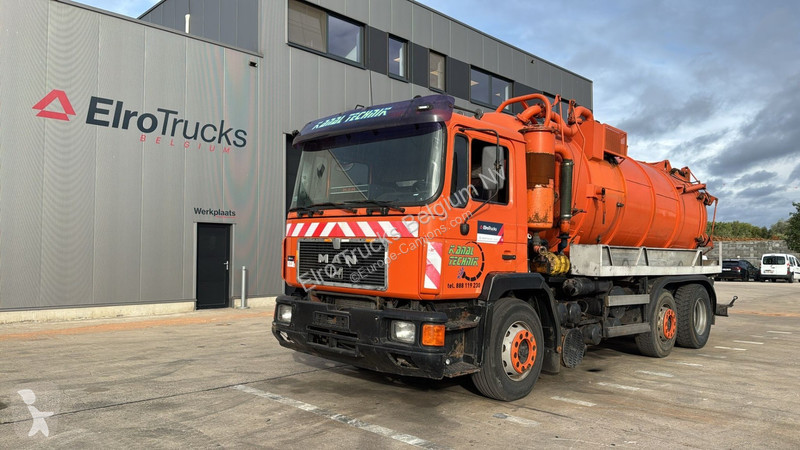 Camion MAN 25.272 (MANUAL PUMP / POMPE MANUEL /...
