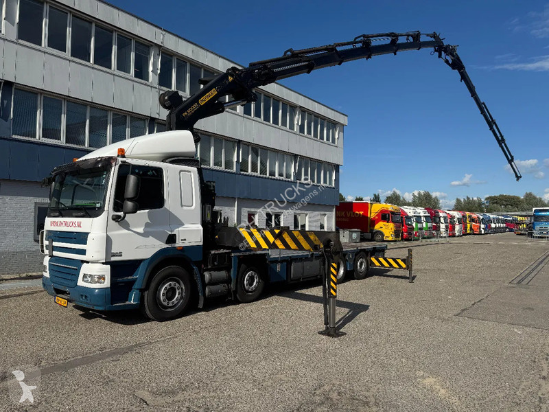 Camion DAF 85410 8X2 EURO 5 PALFINGER PK60002 +...