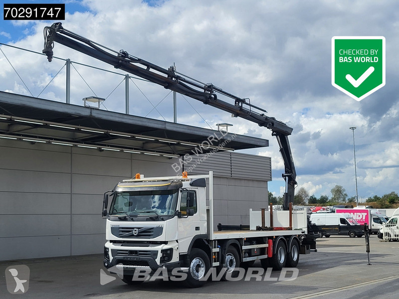 Camion Volvo FMX 370 8X4 HIAB 211EP-5 HIDUO...