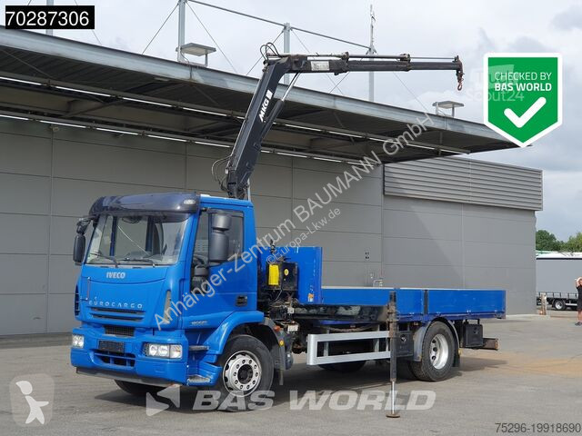 Camion Iveco 180E250 4X2 18tonner MKG-HLK66 Crane