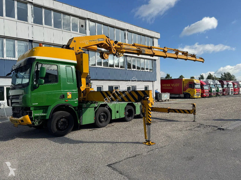 Camion DAF 85410 8X2 EURO 5 PALFINGER PK100002...