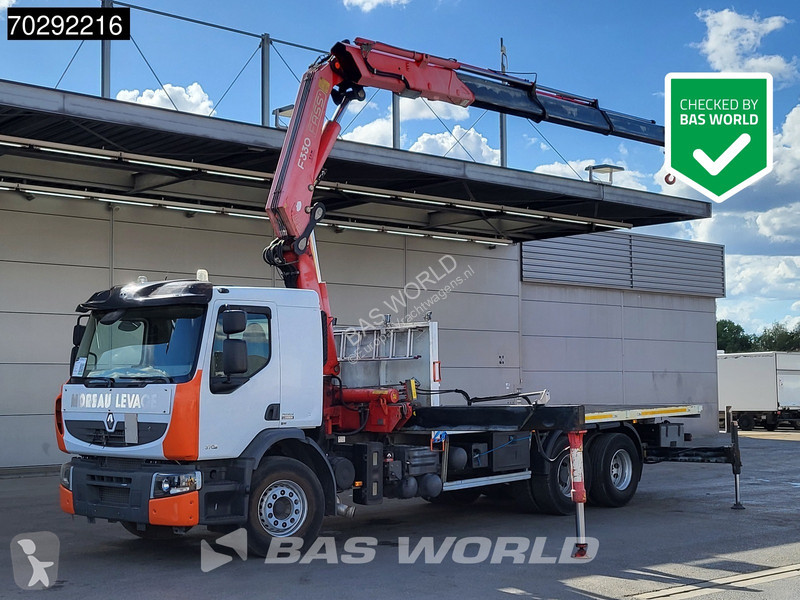 Camion Renault 370 6X2 Fassi F330B.23 Kran...