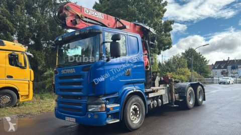 Camión maderero Scania