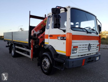 Camión grúa caja abierta Renault