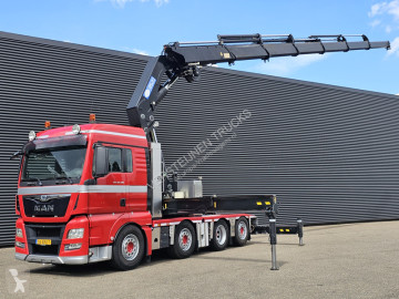 Влекач MAN TGX 37.480 8x2-6 / HMF 85 t/m CRANE / KRAN