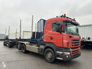 Scania hook arm system truck