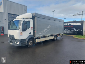 Camión furgón transporte de bebidas Renault