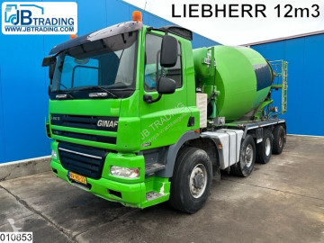 Камион Ginaf X 4243 TS 8x4, EURO 5, 12m3, Hydraulic suspension