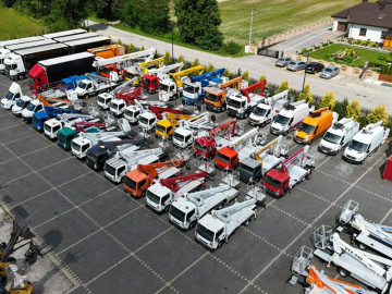 Камион Nissan M Zwyżka Podnośnik Koszowy 4X4 CABSTAR MAXITY SPRINTER