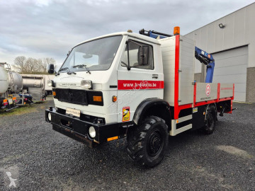 Камион MAN 8.136 4X4 - QUARRY TRUCK - CRANE PM - ONLY 82730 KM