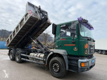 Камион MAN LK ÖAF 30-414 FLNC 6X2 ABROLLK. BLATT LUFT ABS KLIM