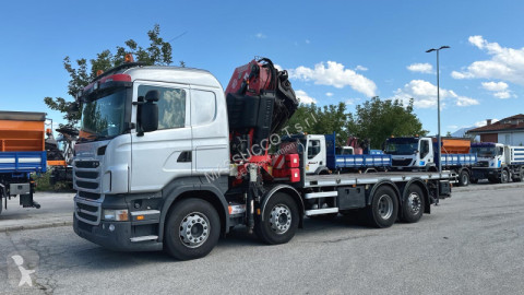 Scania dropside truck