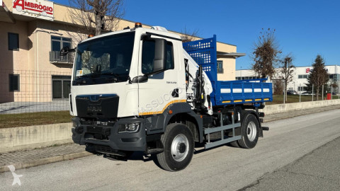 Camion ribaltabile trilaterale MAN