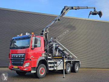 Камион Ginaf CF 410 6x4 / 6x6 / PALFINGER Z KRAAN + NCH CONTAINER SYSTEEM