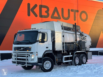 Камион Volvo FM 300 6x6 WASTE 4 + CLEAN WATER 8 m3 / VACUUM Hibon 810H / PRESSURE Uraca P3-45 205 bar / 348 l/min