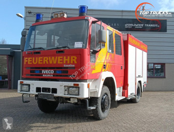 Lastbil Iveco 135 E24 Euro Fire 4x4 -1600 ltr -Brandweer, Feuerwehr, Fire brigade - Expeditie, Camper, DOKA