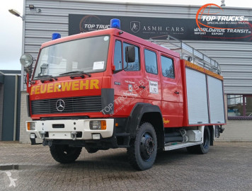 Камион Mercedes 1120 AF 4x4 -Brandweer, Feuerwehr, Fire brigade - 1.200 ltr - Expeditie, Camper - LF 16