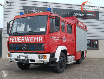 Камион Mercedes 917 AK 4x4 -1.250 ltr -Brandweer, Feuerwehr, Fire brigade - Expeditie, Camper