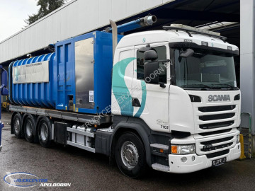 شاحنة مكنسة كهربائية Scania