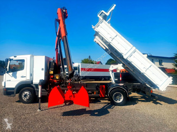Камион Mercedes Atego 1318N Kipper Crane HDS Fassi F95