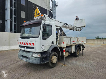 Camión plataforma elevadora Renault