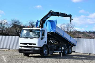 Камион Renault Premium 320 *KIPPER 6,30m+HIAB 122B-2 DUO