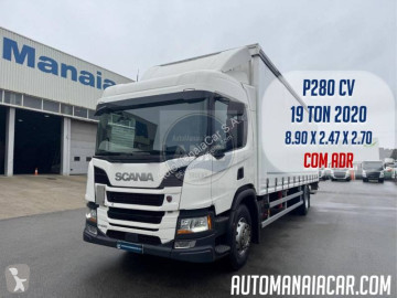 Ciężarówka firanka Scania