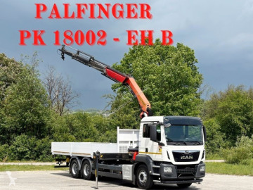 Камион MAN 26.360 TGS *PRITSCHE 7,60m *6x4 * KRAN/ FUNK