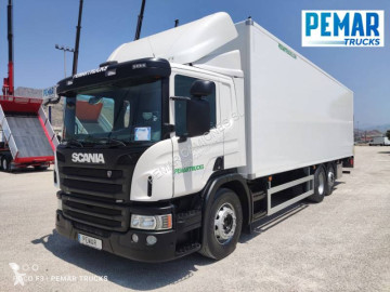 Camión furgón Scania
