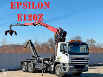 Камион DAF CF85 85460 * ABROLLKIPPER + EPSILON E120Z /6x4