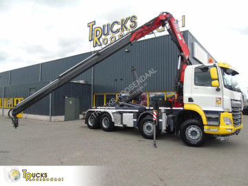Camión DAF CF 480 + FASSI 16T/M + 20T HOOK + 8X4 + REMOTE