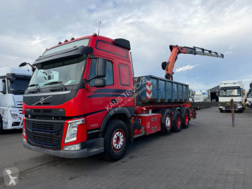 Камион Volvo FM 500 8X2 HMF Containersystem + Palfinger PK 26002