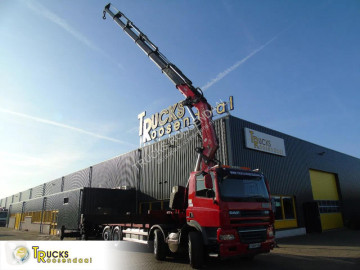 Камион DAF CF85 85510 + FASSI 80TON 6x + 8X2 + EURO 5 + REMOTE