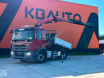 Mercedes Actros 1832 4x2 FASSI F135A22 / BOX L=3707 mm truck