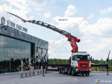 Camión plataforma Scania