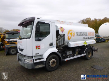 شاحنة Renault Midlum 220 dci 4x2 fuel tank 10.5 m3 / 4 comp