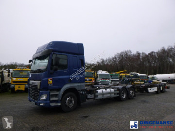 Камион DAF CF 460 6X2 Euro 6 container chassis 20 ft + Krone drawbar trailer 20 ft