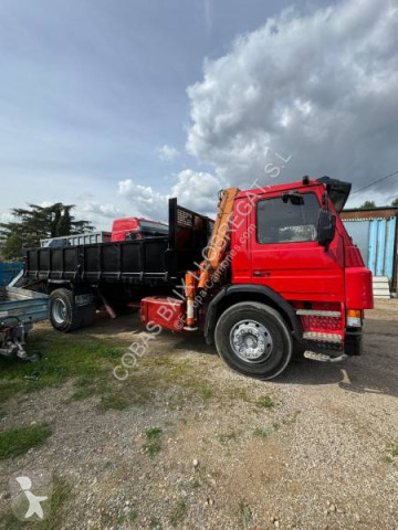 Kamion jeřáb bočnice Scania