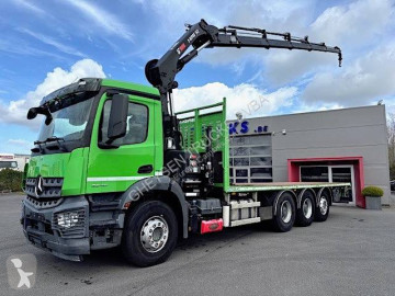 Camion Plateau à Ridelles CIJ Renault - Tôle - Longueur 16 Cm - Jouet Ancien
