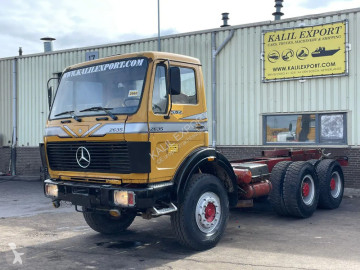 Камион Mercedes 2635K SK V8 Heavy Duty Chassis 6x4 V8 Big Axle's 13T. Axle Manual Gearbox ZF Full Steel Suspension Good Condition