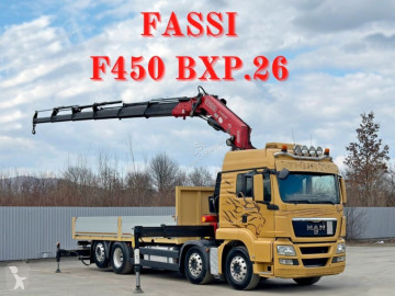 Камион MAN TGS 35.480* FASSI F450 BXP.26 + FUNK* TOPZUSTAND