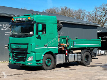 Камион DAF XF460 FA 4x2 BL MEILLER DSK / ATLAS 126.3LK 36m³