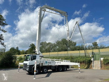 Kamion beton míchačka + čerpadlo Mercedes nový