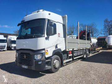 Camion grue ridelles Renault