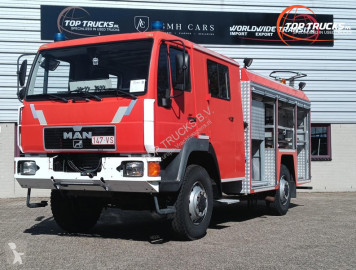 Камион MAN F 10.163 4x4 - Telmarem - ire Brigade, euerwehr, ire brigade - Crew Cab, Double cab - Expedition, Camper