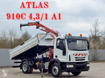 Камион Iveco EUROCARGO 120E25*Kipper 4,20m*ATLAS 910C4,3/1 A1